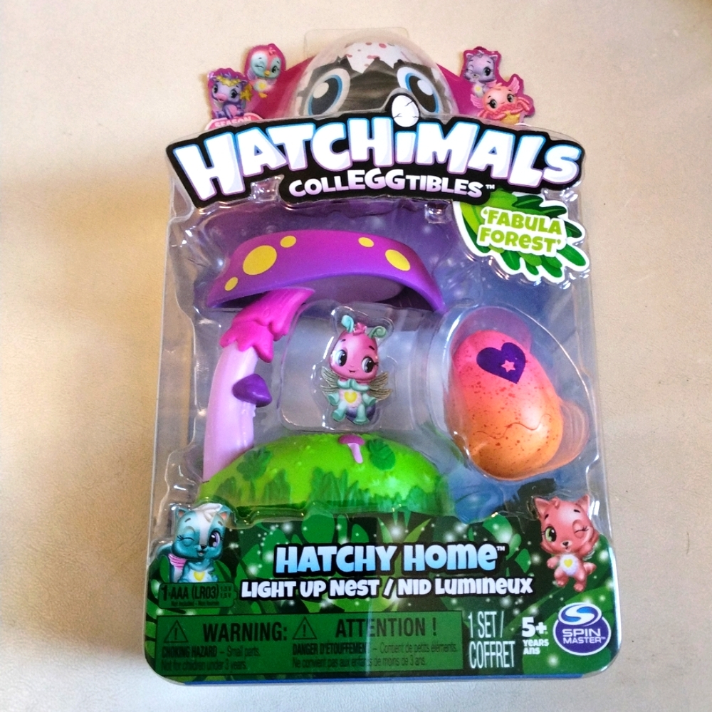 Hatchimals CollEGGtibles, Fabula Forest Hatchy Home Lightup Nest